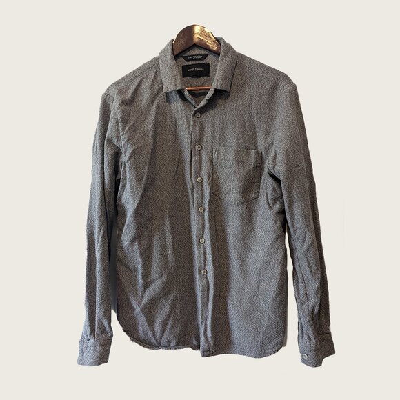 WINGS + HORNS - Thick cotton shirt - Sz M - Picture 1 of 5